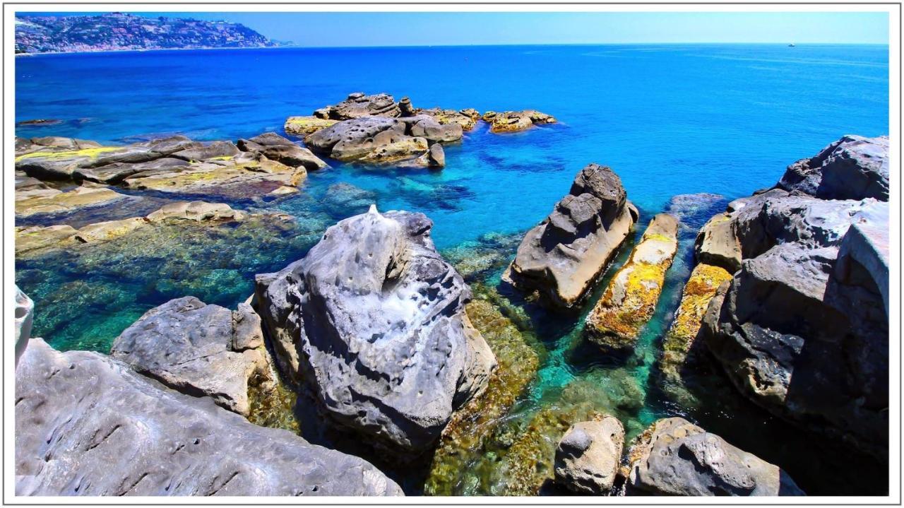 Villa Gaia - Luxury Villa, Pool & Wellness Rooms Bordighera Eksteriør billede